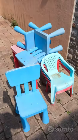 Sedie per bambini