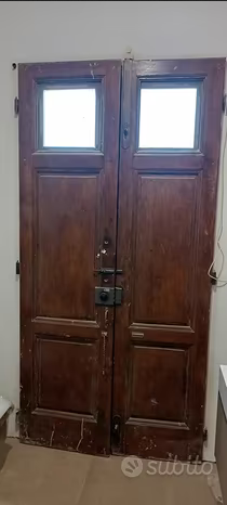 Portone doppia anta