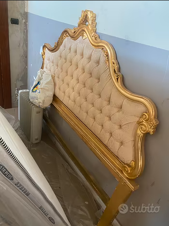 Materasso + spalliera letto