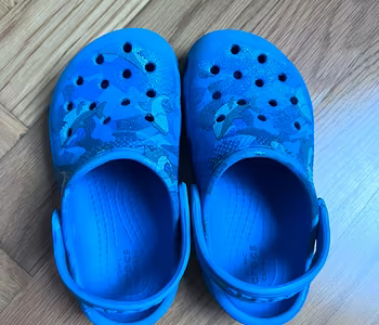 Crocs bimbo celesti