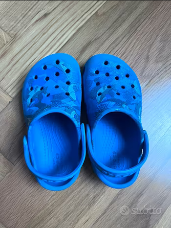 Crocs bimbo celesti